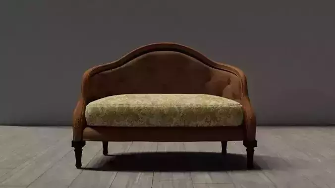 Classical Chair 3D model Classical Chair 3D model