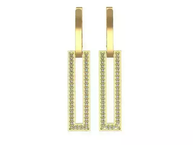 Earrings Rectangulars