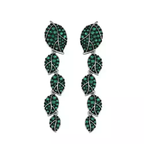 Earrings Foliage