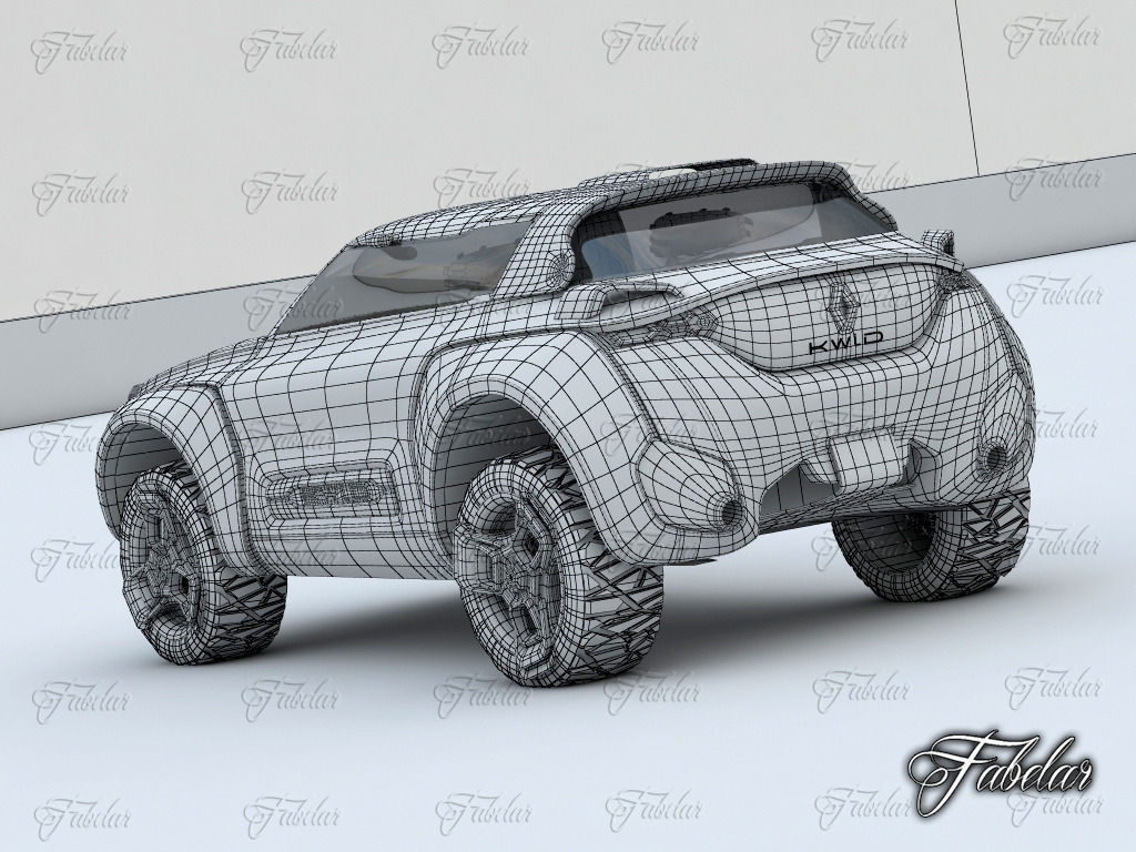Renault concept vol 1 3D model_11
