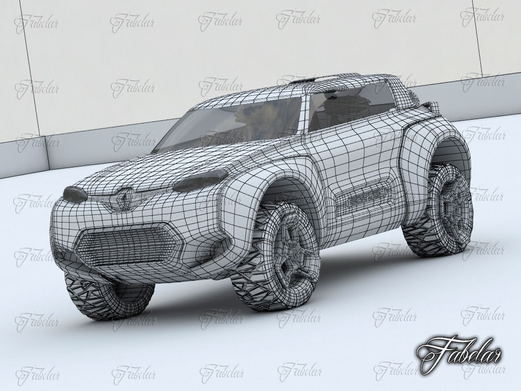 Renault concept vol 1 3D model_24