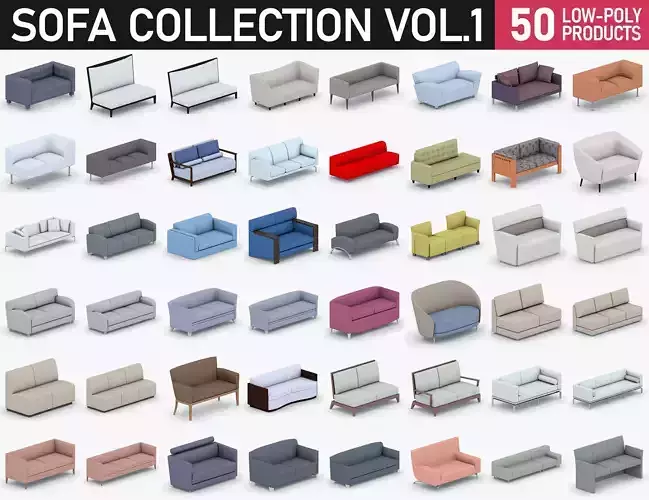 Sofas Collection Vol 1