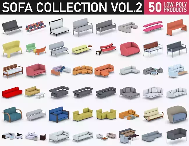 Sofas Collection Vol 2