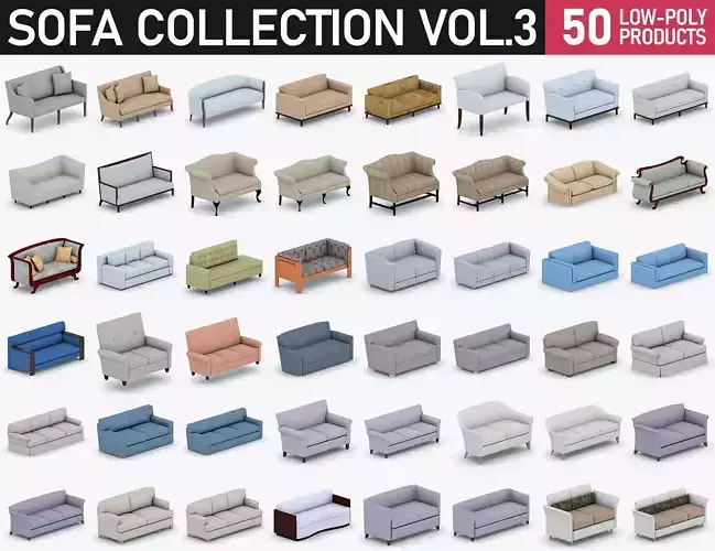 Sofas Collection Vol 3