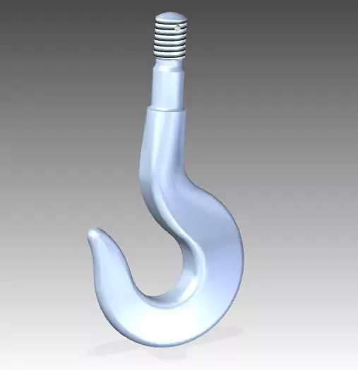 standard hook Free 3D model