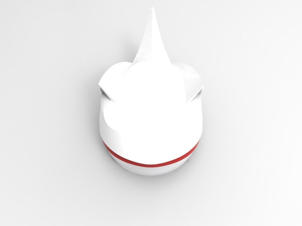 Rhino Ranger Helmet from Jungle Fury for 3D printing 3D print model_6