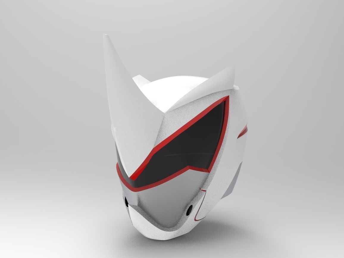 Rhino Ranger Helmet from Jungle Fury for 3D printing 3D print model_2