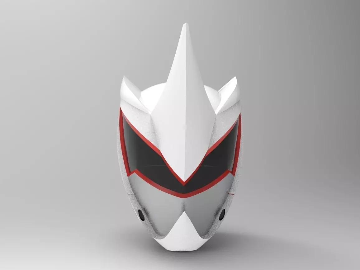 Rhino Ranger Helmet from Jungle Fury for 3D printing 3D print model_0