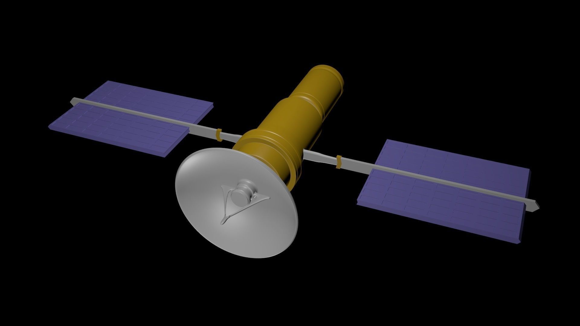 Satellite 3 3D model_2