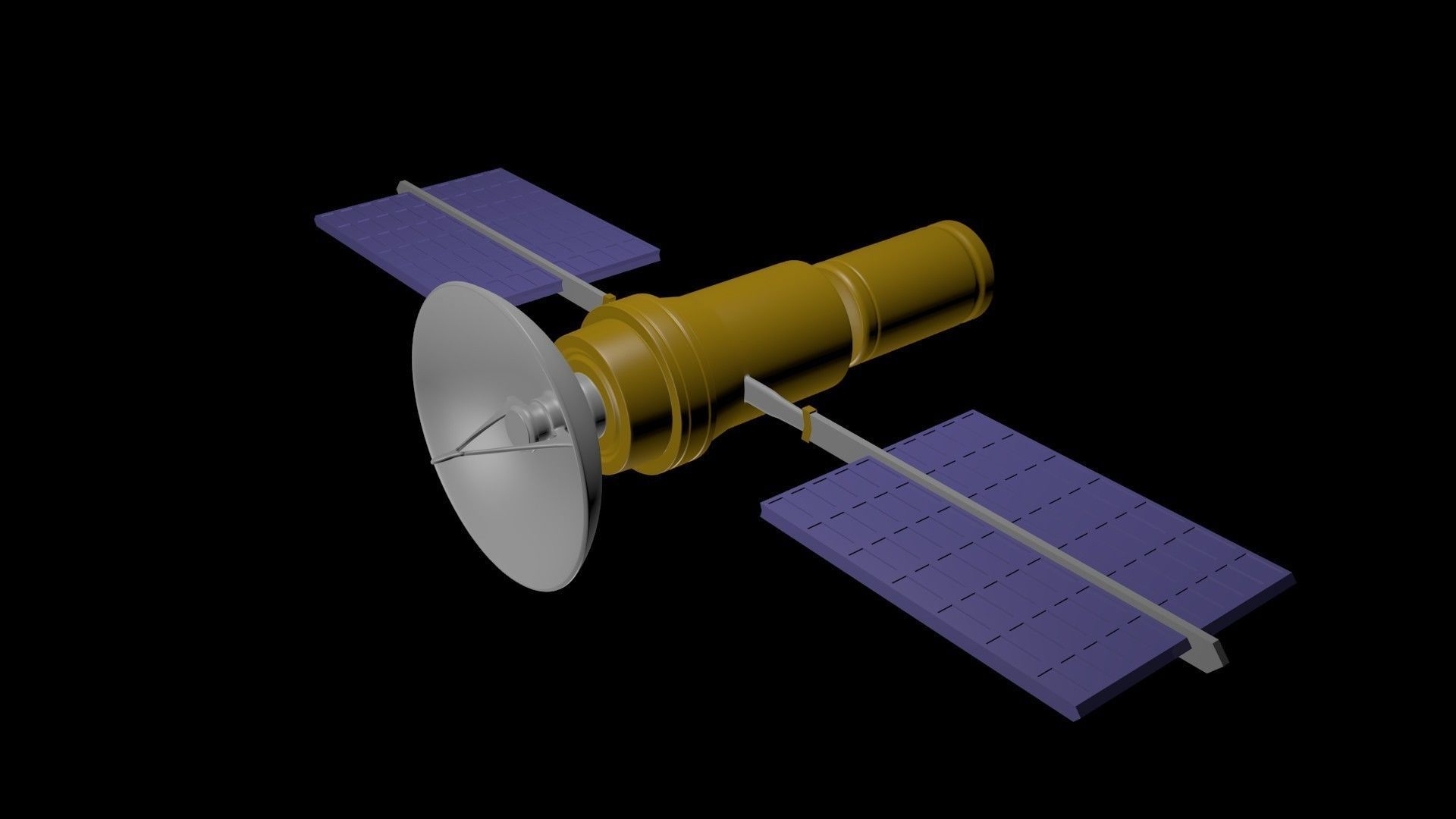 Satellite 3 3D model_0