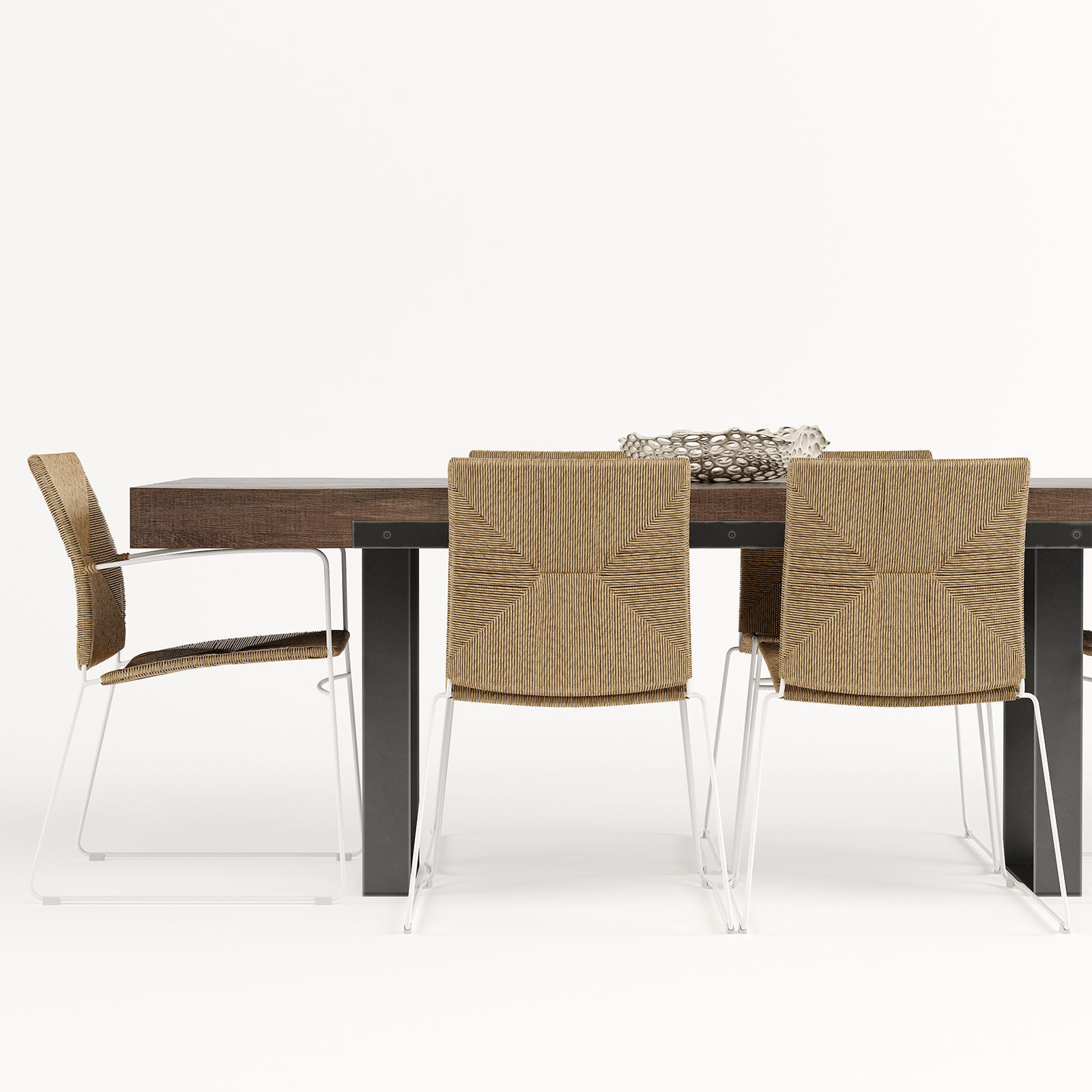 Wayfair Dining Table 3D model_5