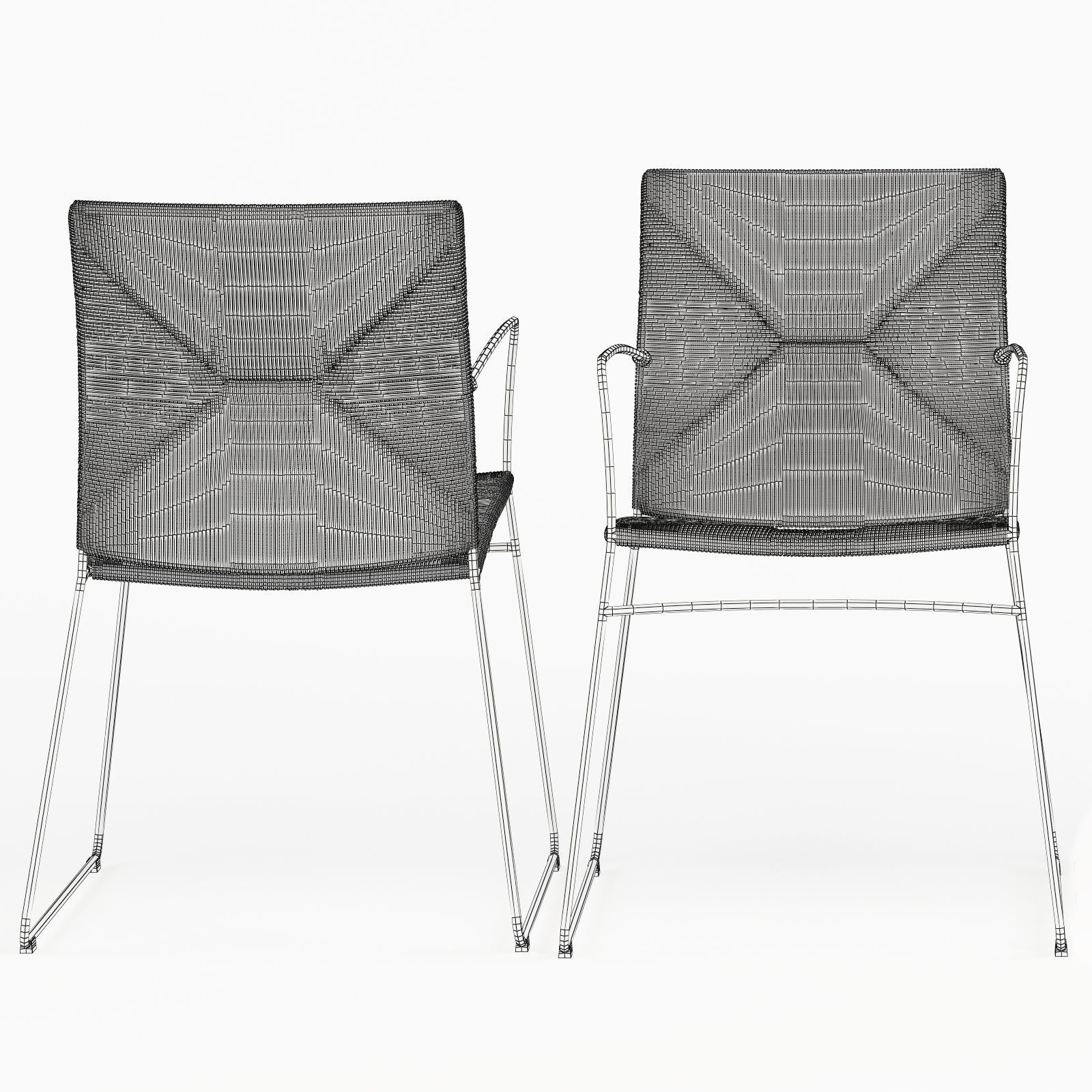 Wayfair Dining Table 3D model_11