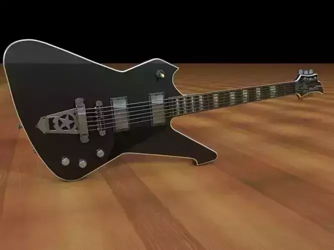 Washburn Ps1800 Black 3D model