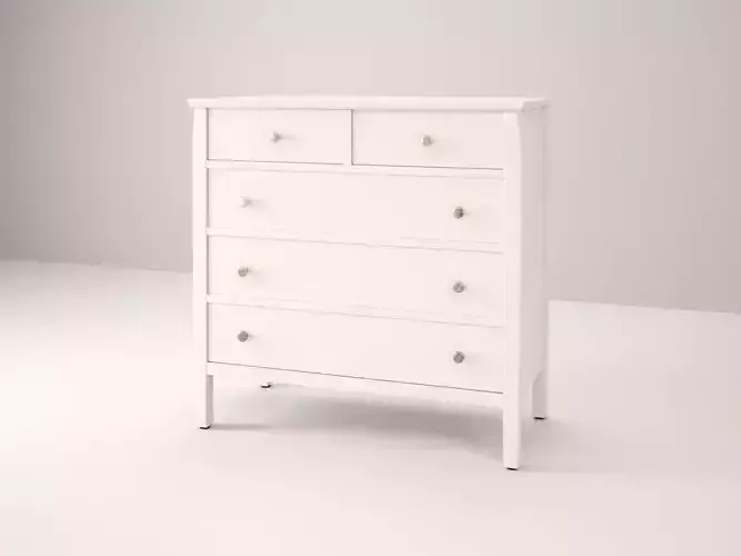Commode High Scandinavien 3D model