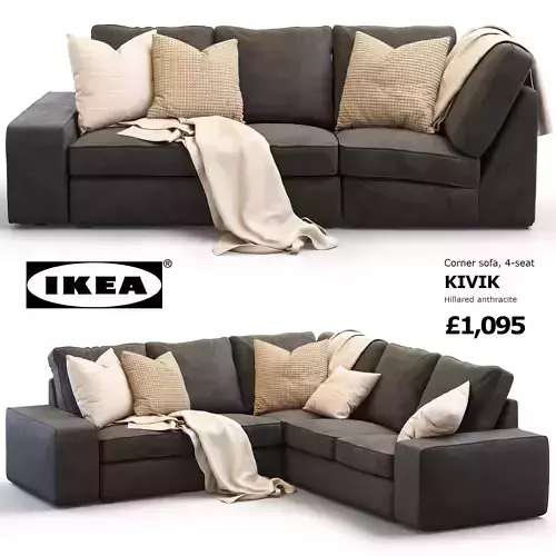 KIVIK corner sofa Ikea