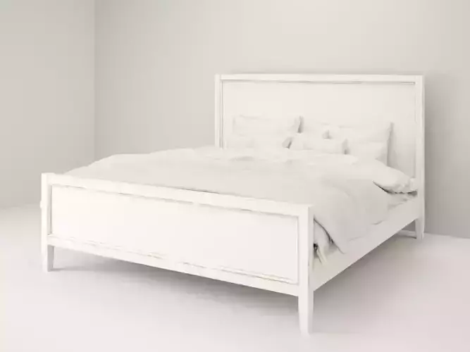 Bed Vintage 3D model