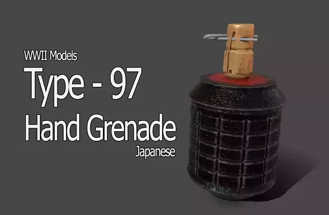 WWII - Type- 97 Japanese hand grenade