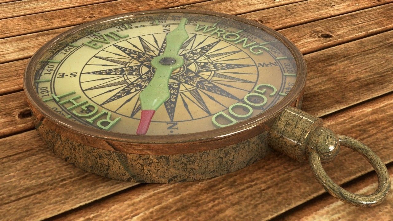 Moral Compass 3D model_3