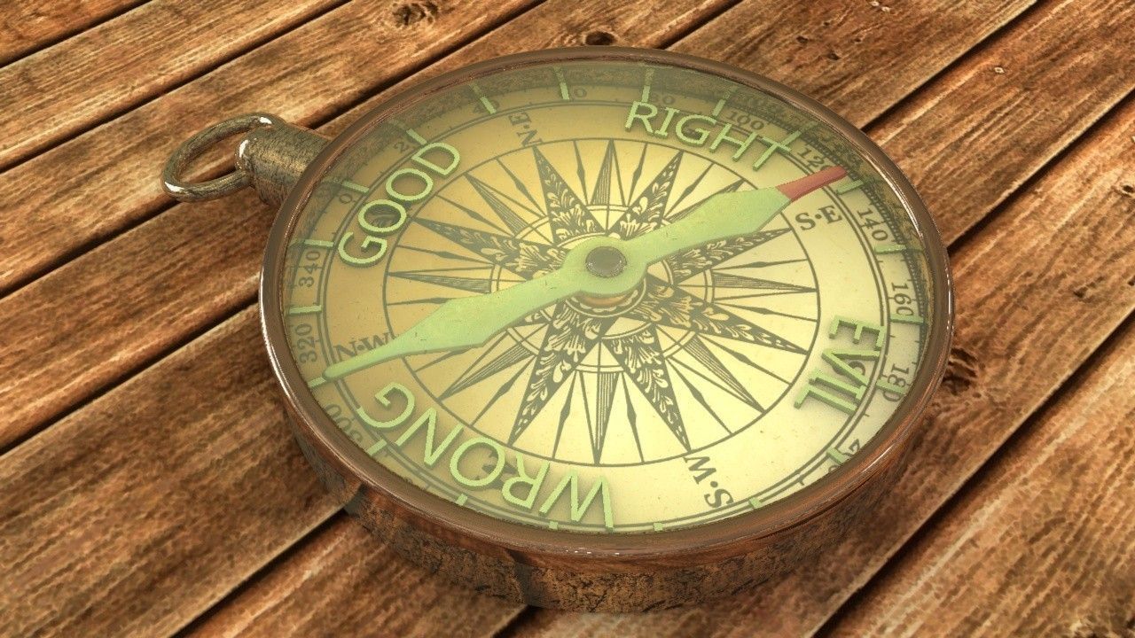 Moral Compass 3D model_5