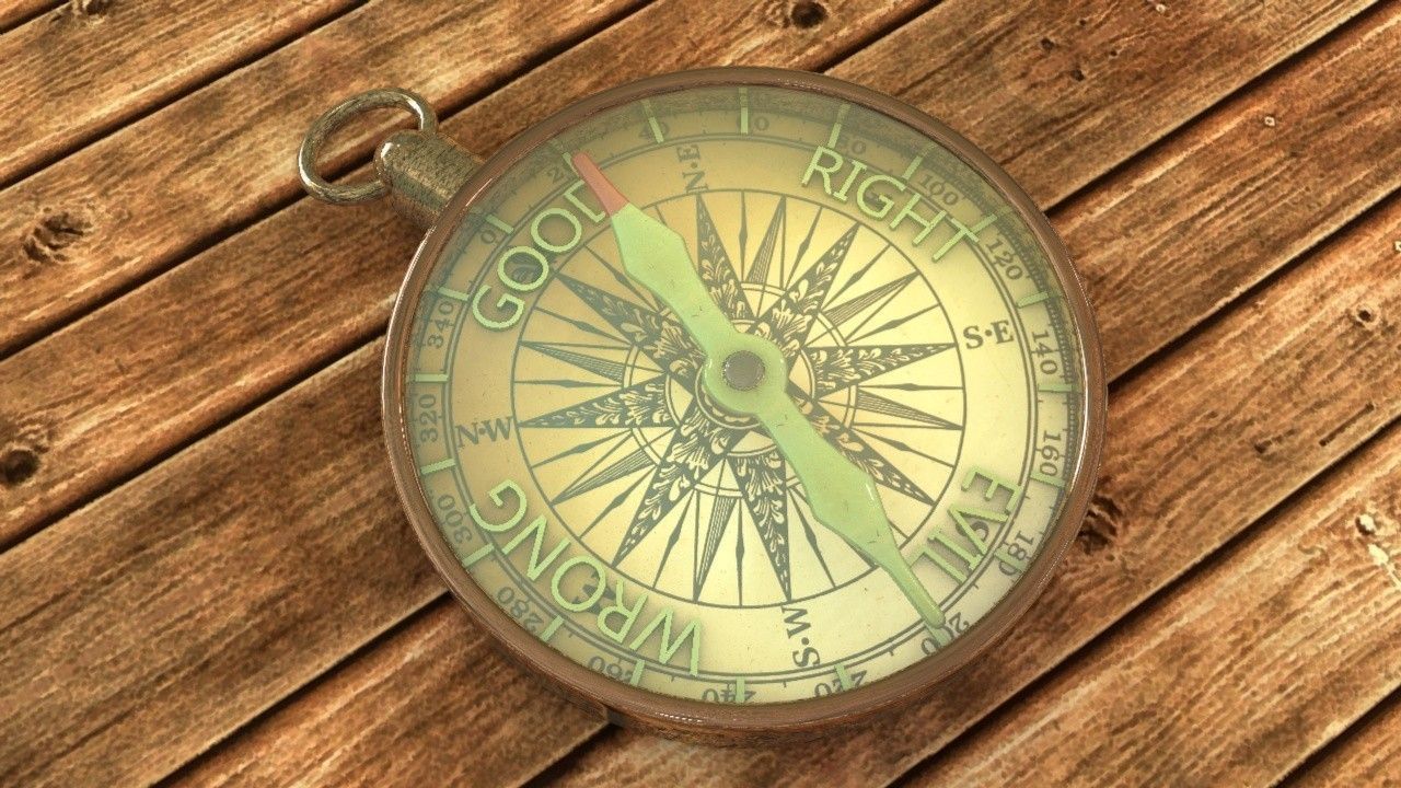 Moral Compass 3D model_1