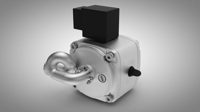 Oil pump DELTA VM LR1 3D model