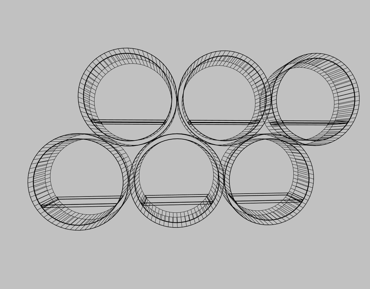 A set of original bookshelves 3D model_10