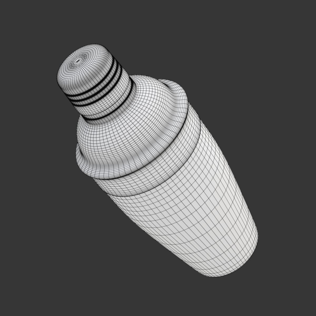 Cocktail Shaker 3D model_11