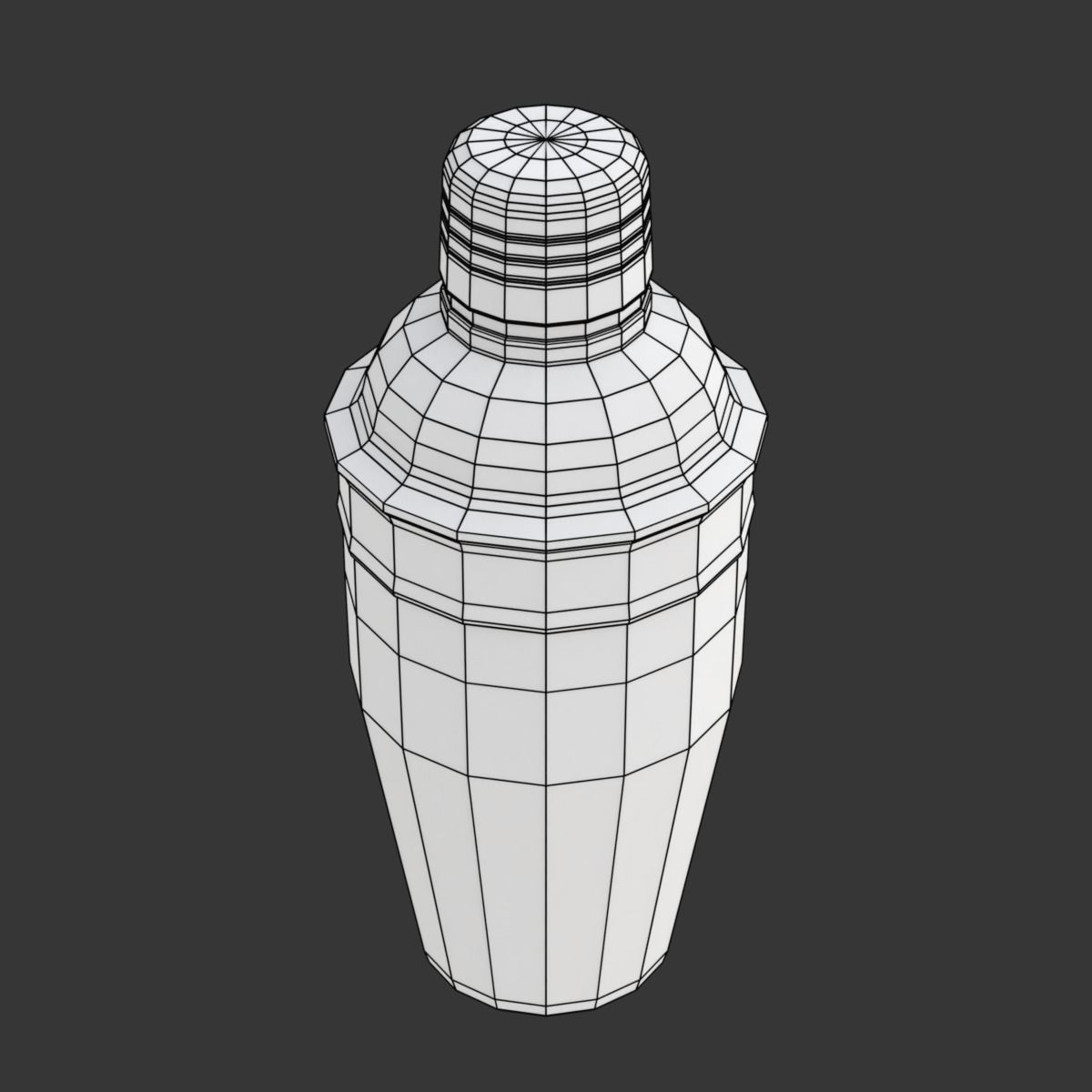 Cocktail Shaker 3D model_14