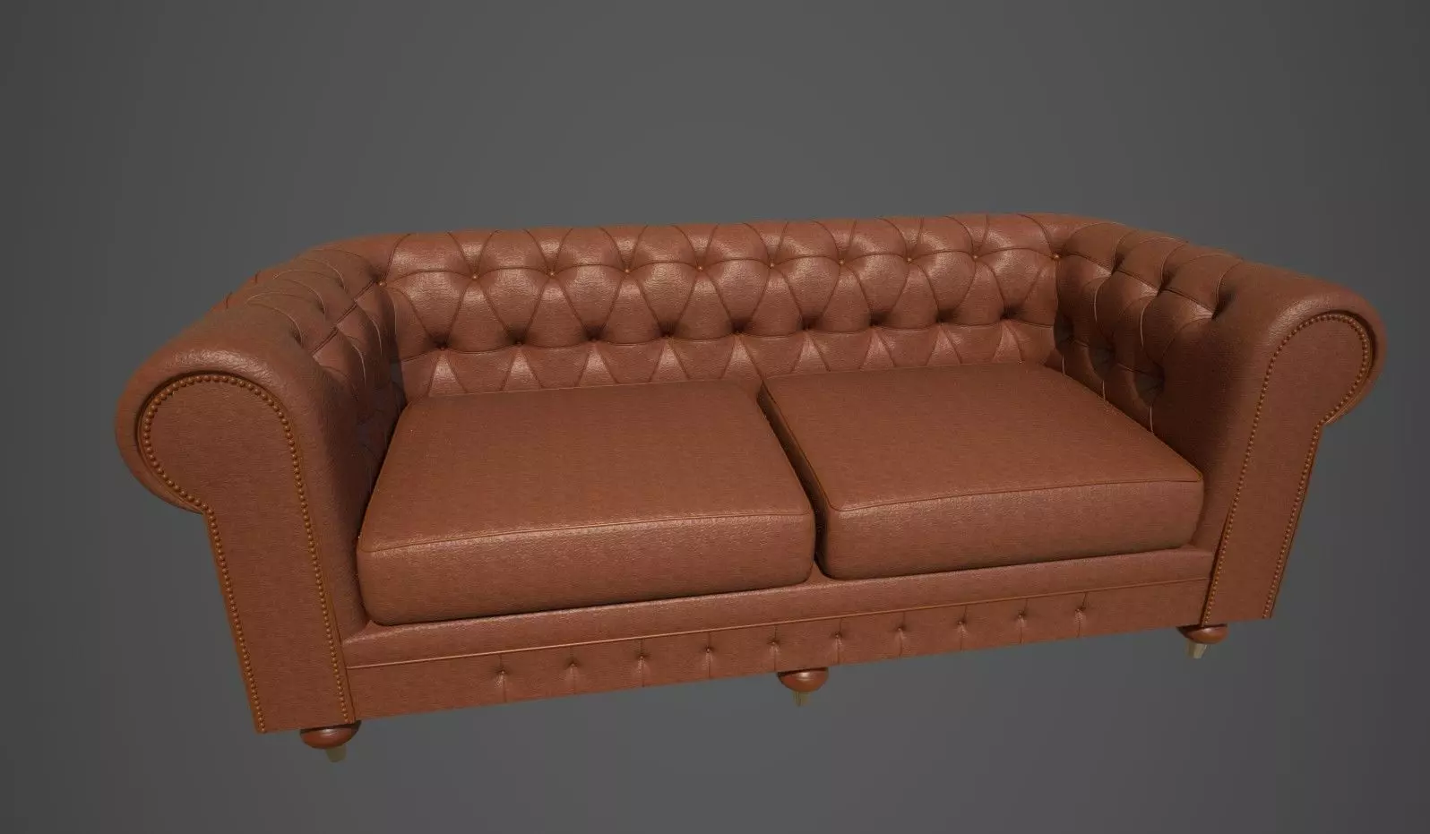 Chesterfield Sofa 3D model_0