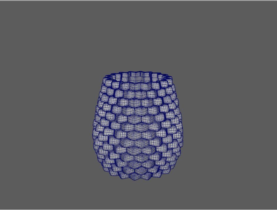Deco Vase Ana 3D model_1