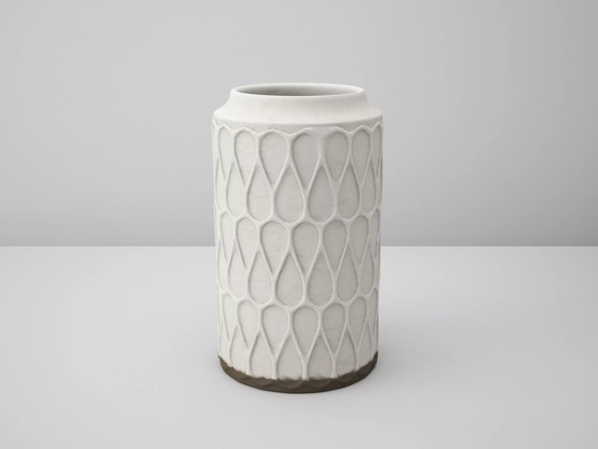 Deco Vase Lara 3D model_0