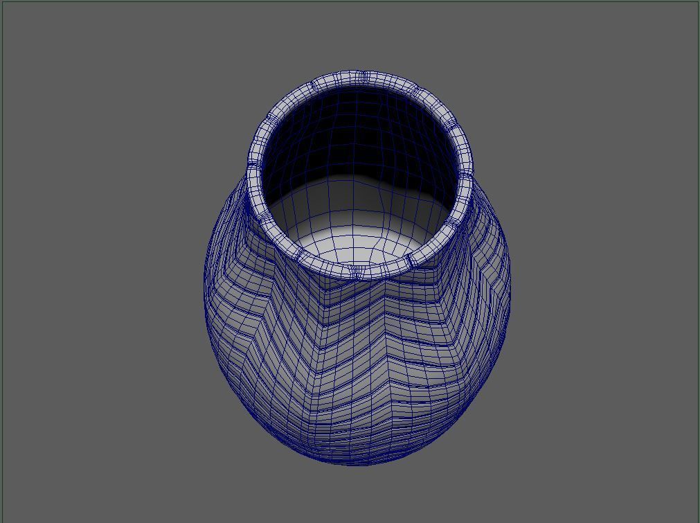 Deco Vase Laura 3D model_4