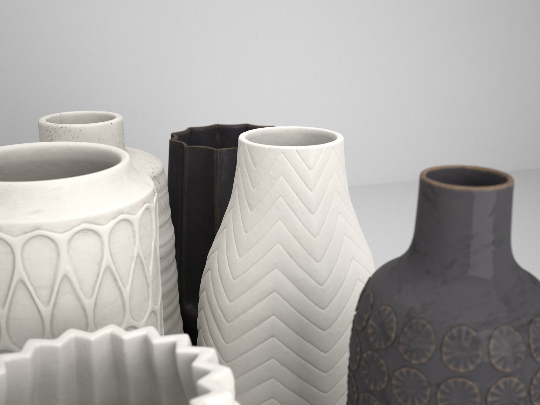 Deco Vase Laura 3D model_6