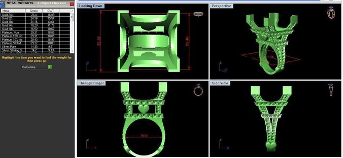 Eiffel Tower Ring Free 3D print model