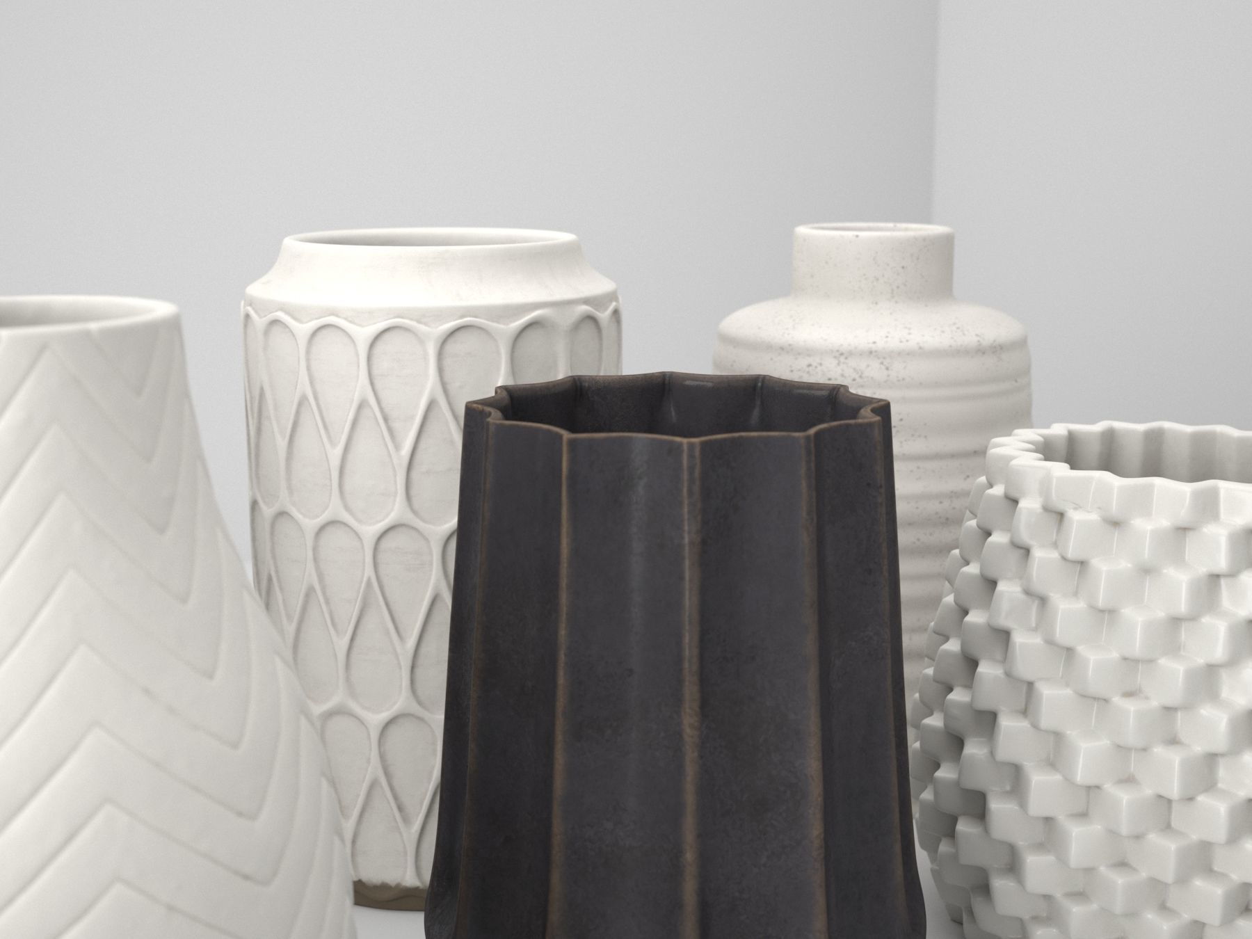 Deco Vase Susi 3D model_5