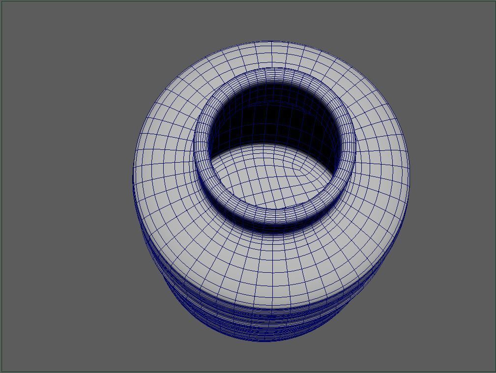 Deco Vase Tara 3D model_2