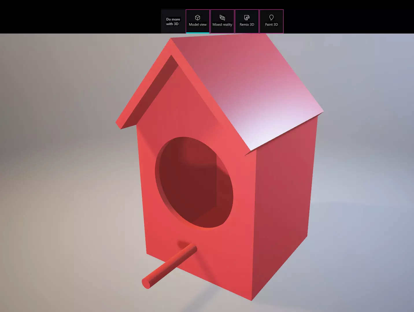 finch Nest Box 3D print model_0
