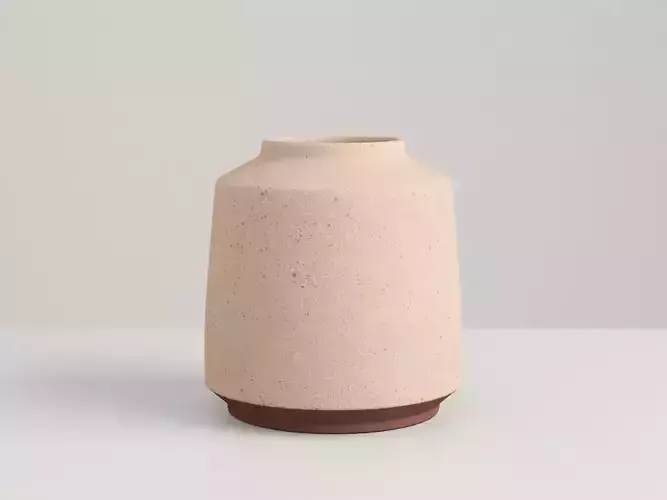 Vase Rouge Dry 3D model