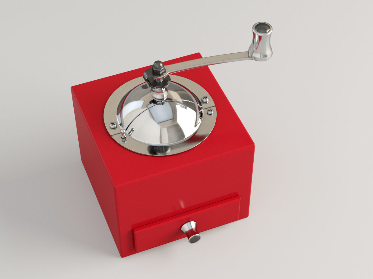 Spice Grinder 3D model_1
