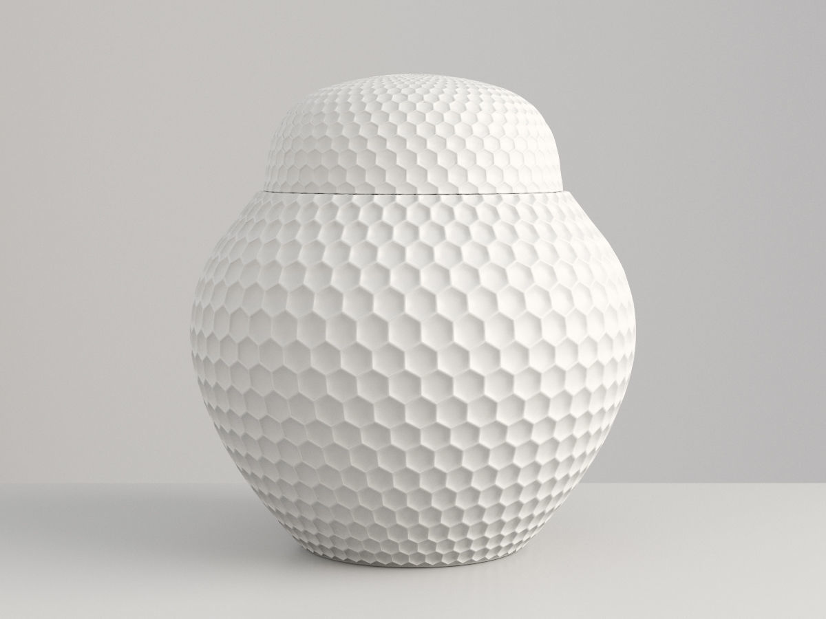 Hony Pot 3D model_2