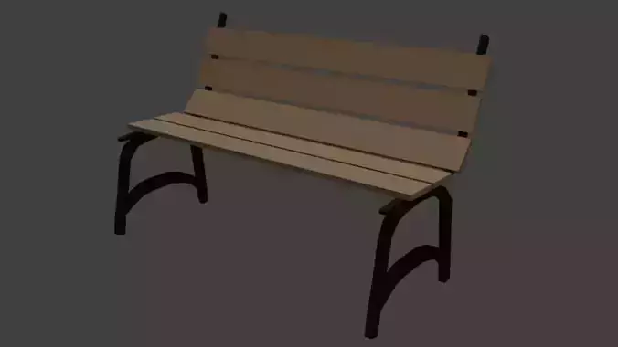 LOWpoly Bench CHEAP
