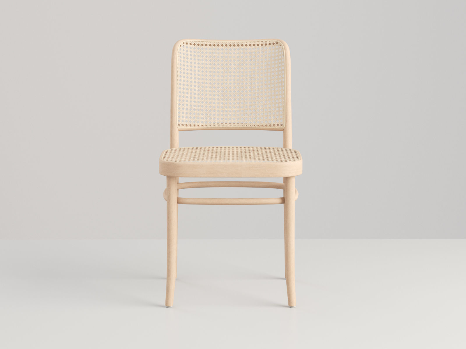 Chair Rattan Raw 3D model_1