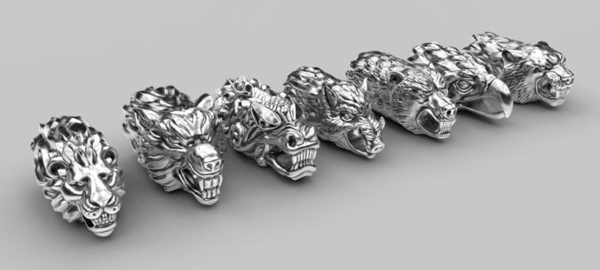 End pieces for bracelets 2 3D print model