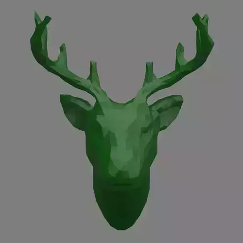 deer head 3D print model