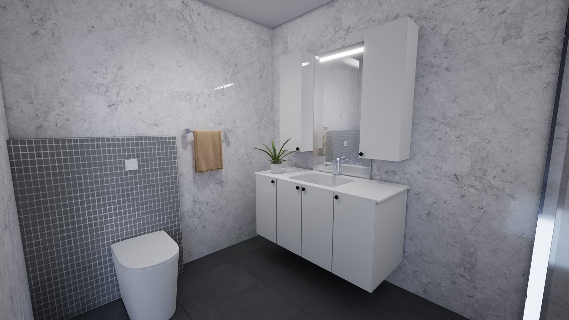 VR Interior-UNREAL ENGINE  Free low-poly 3D model_6