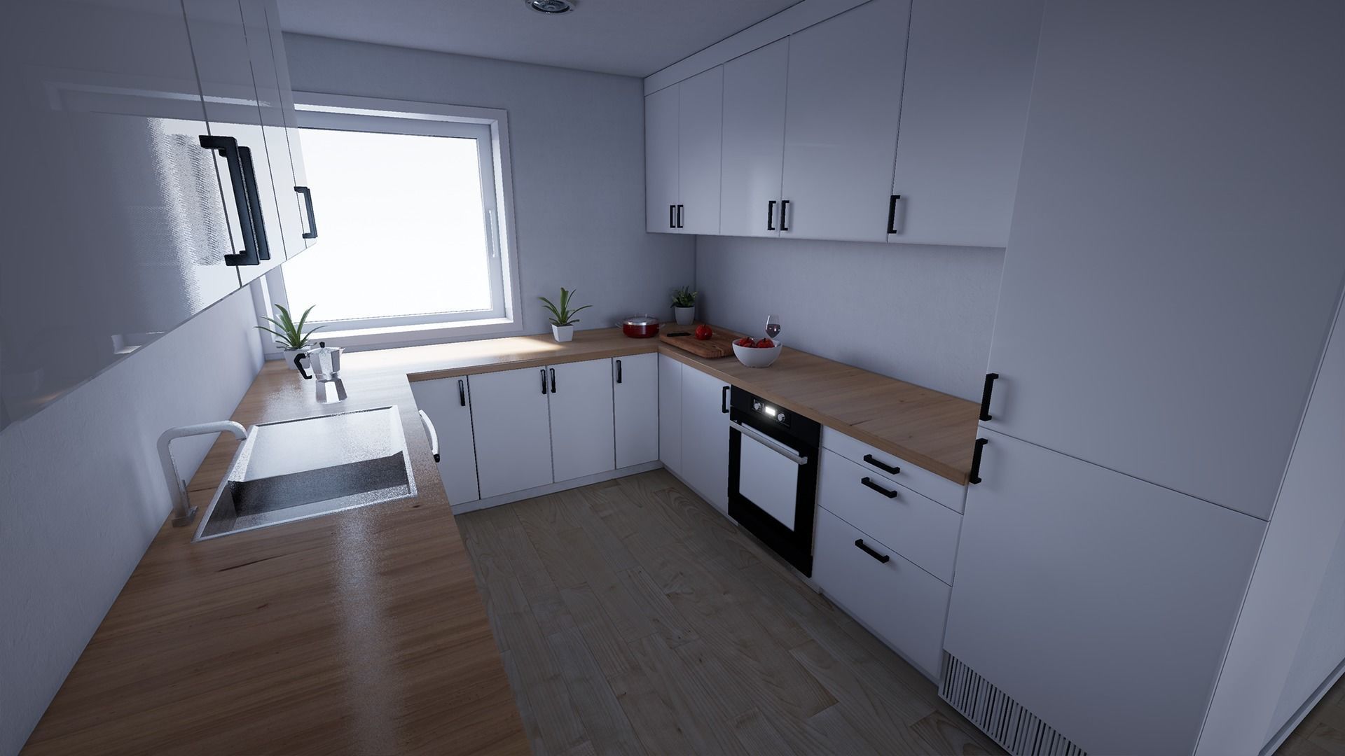 VR Interior-UNREAL ENGINE  Free low-poly 3D model_2