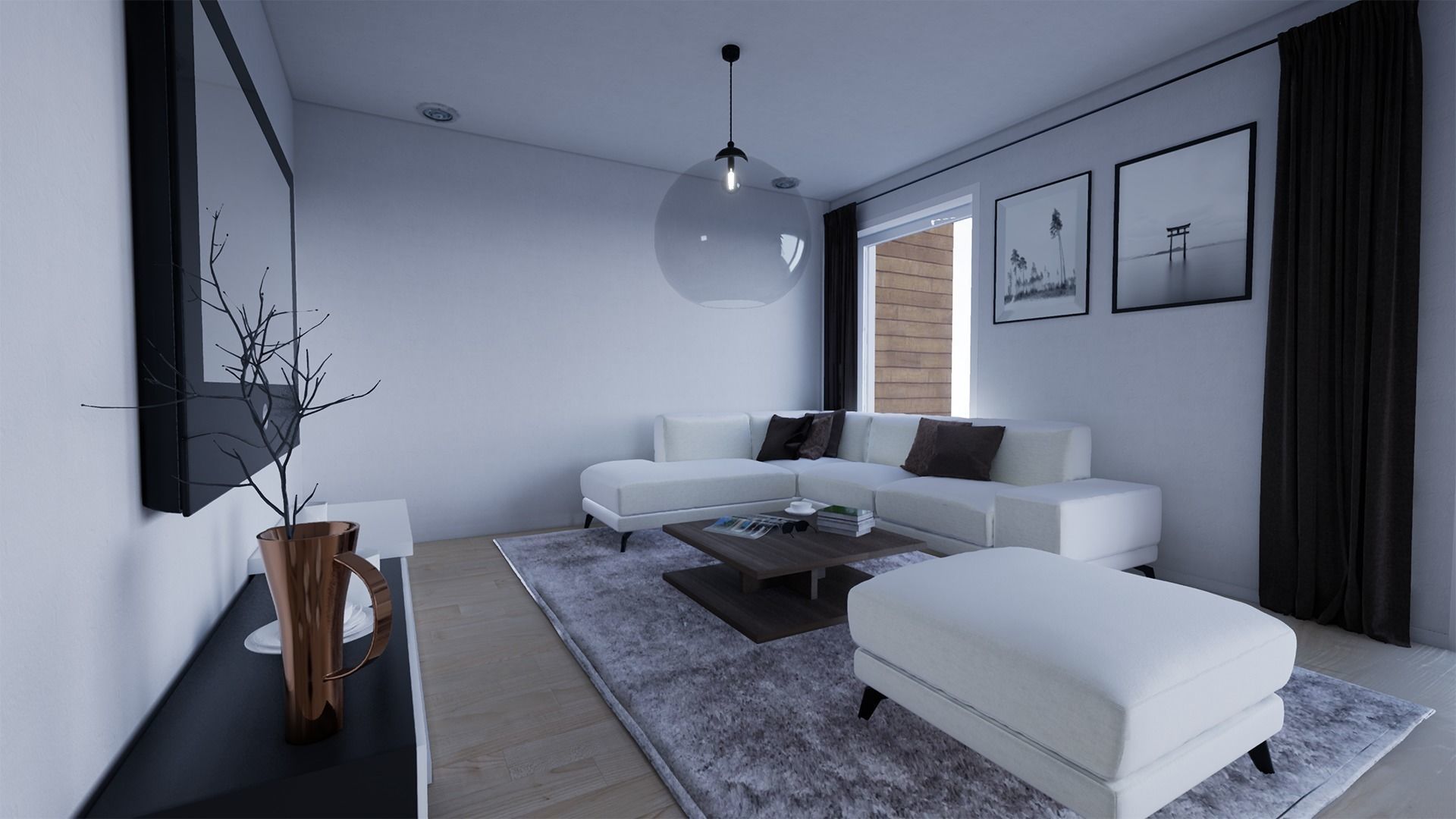 VR Interior-UNREAL ENGINE  Free low-poly 3D model_7