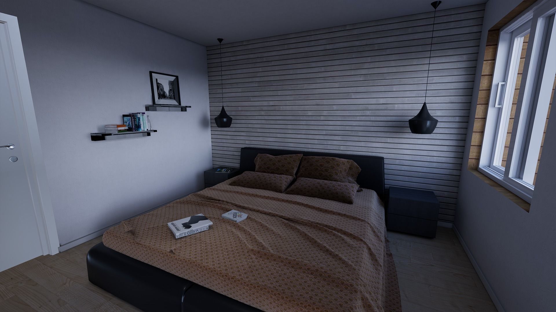 VR Interior-UNREAL ENGINE  Free low-poly 3D model_3