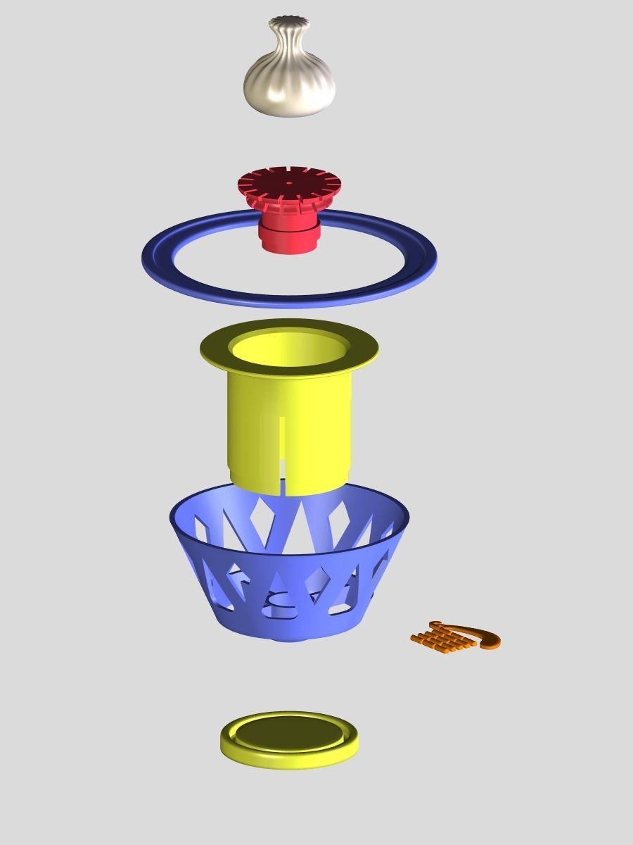 Device for creating khinkali - Khinkali Maker V3 3D print model_8