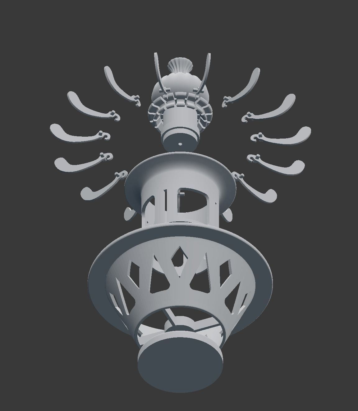 Device for creating khinkali - Khinkali Maker V3 3D print model_4